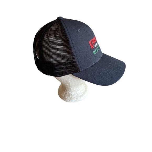 Kincaid's Meat Market Blue Hat Cap Meshback Snapback Adjustable - Picture 5 of 7